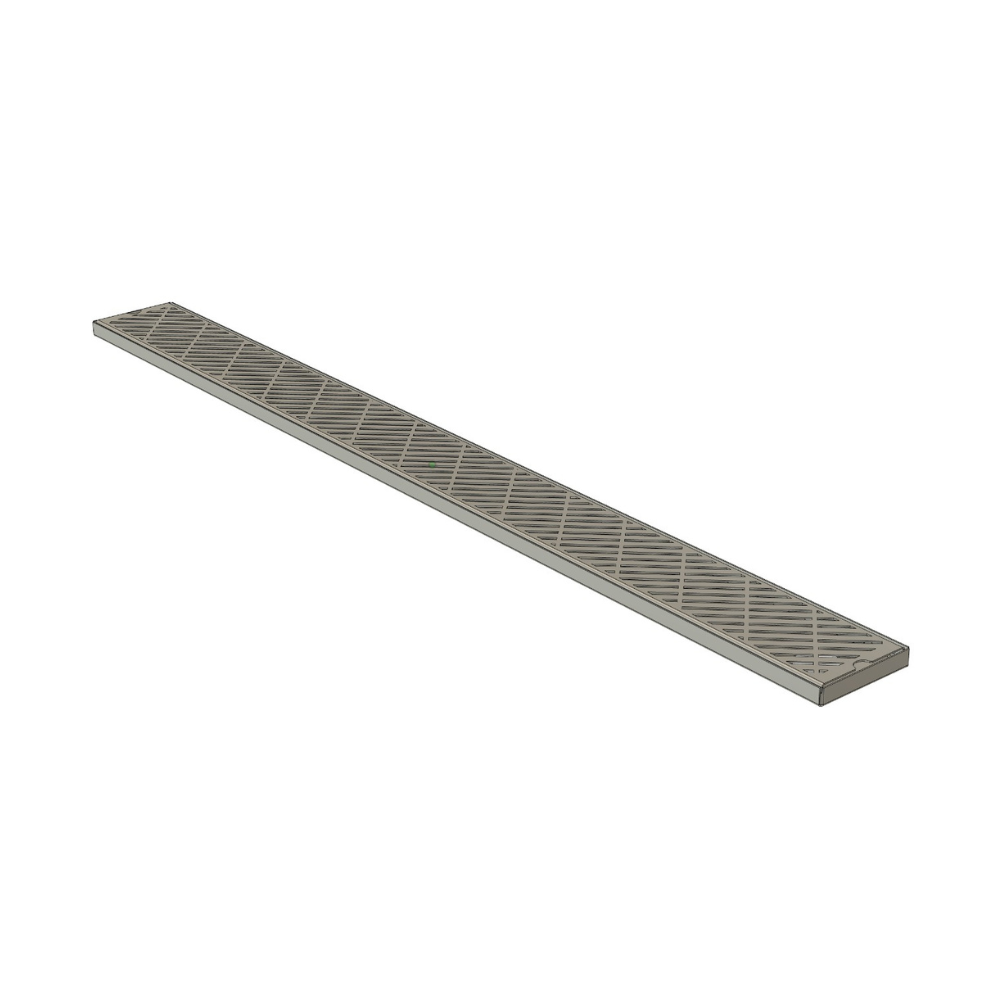 52 inch stainless steel drink rail for bar