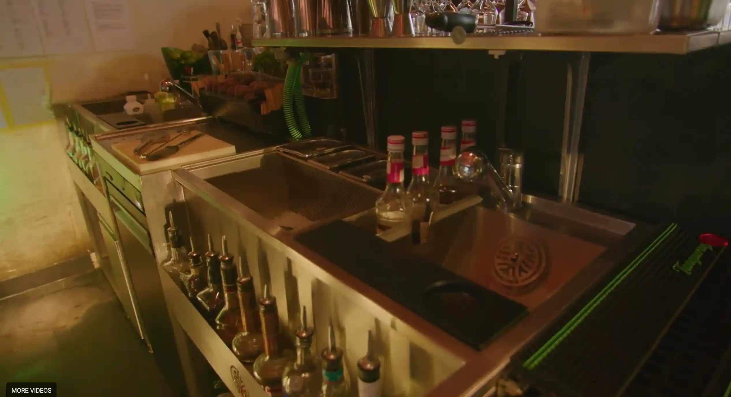 Kobayashi cocktail station at Stockholm bar in Rotterdam